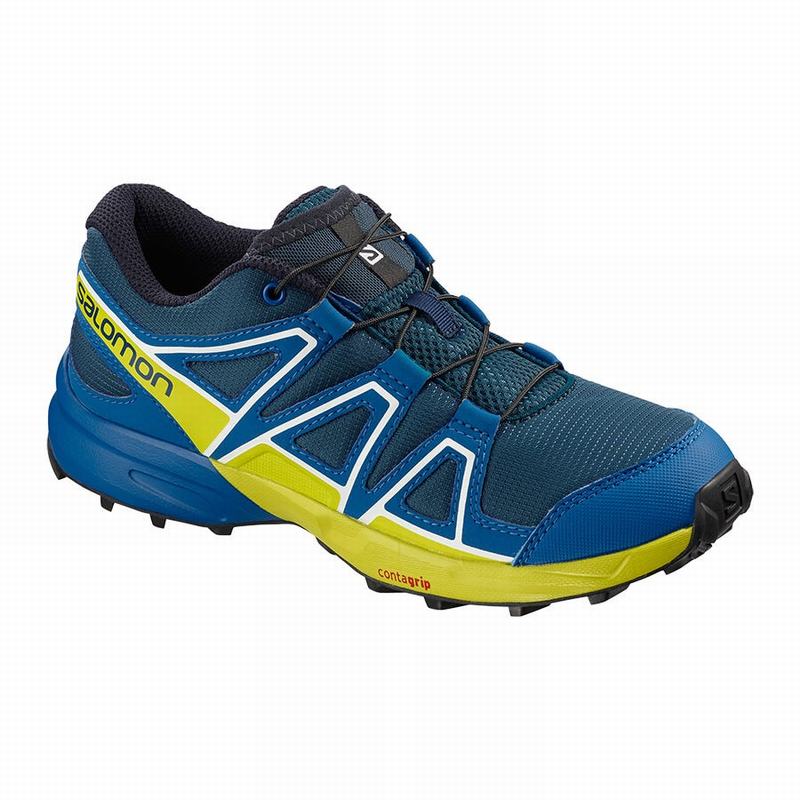 Zapatillas Trail Running Salomon Niños Azul Marino - Salomon Argentina SPEEDCROSS ,061473-MFI